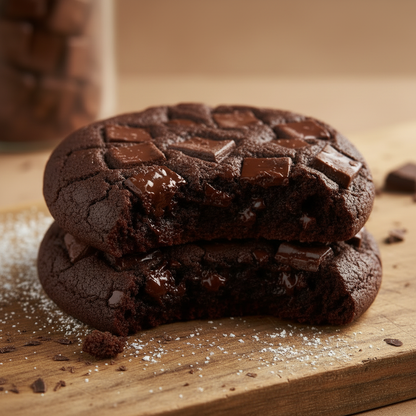 make the actual cookie thicker